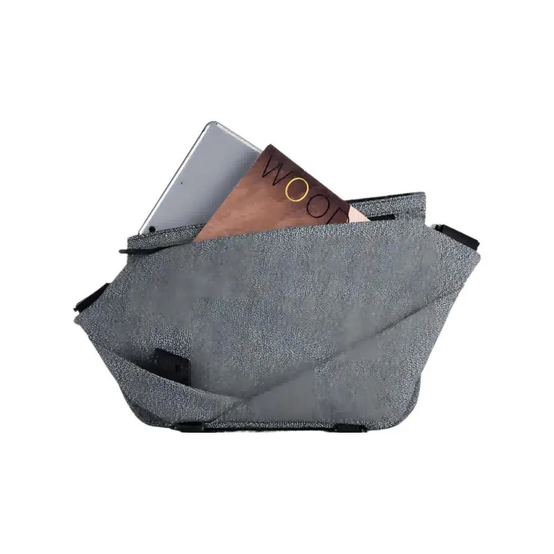 KINGSONS Shoulder Bags Light Gray-1