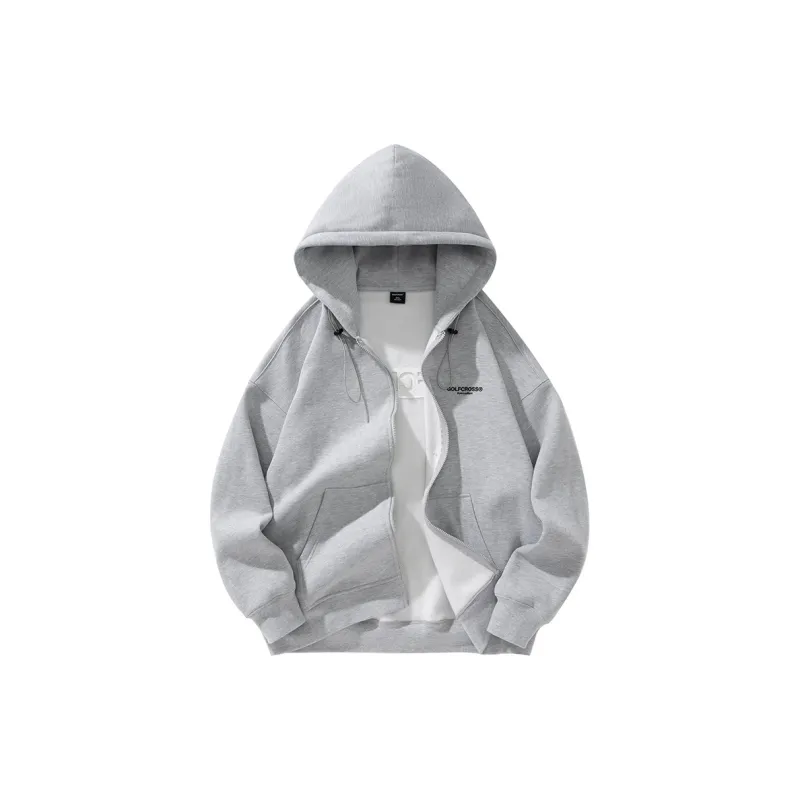 GOLFCROSS Sweatshirt Coat Unisex-14