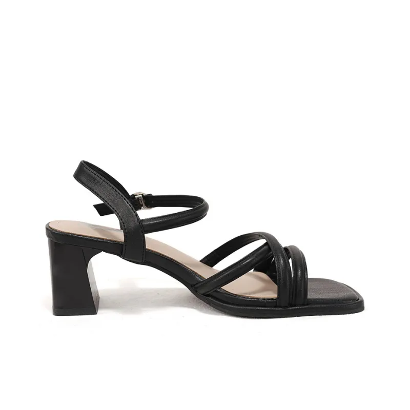 Crocodile Strap Sandals Women's-1