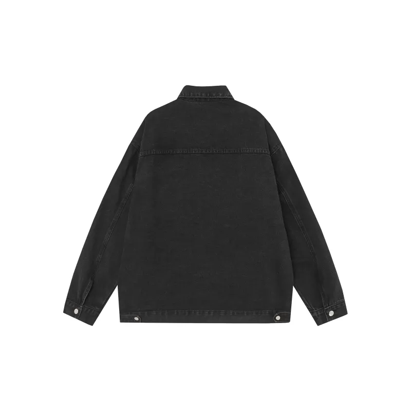 Michael Rock Denim Jacket Unisex-3