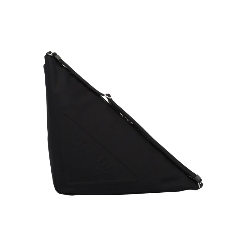 PRADA Canvas Triangle Bag Black-0