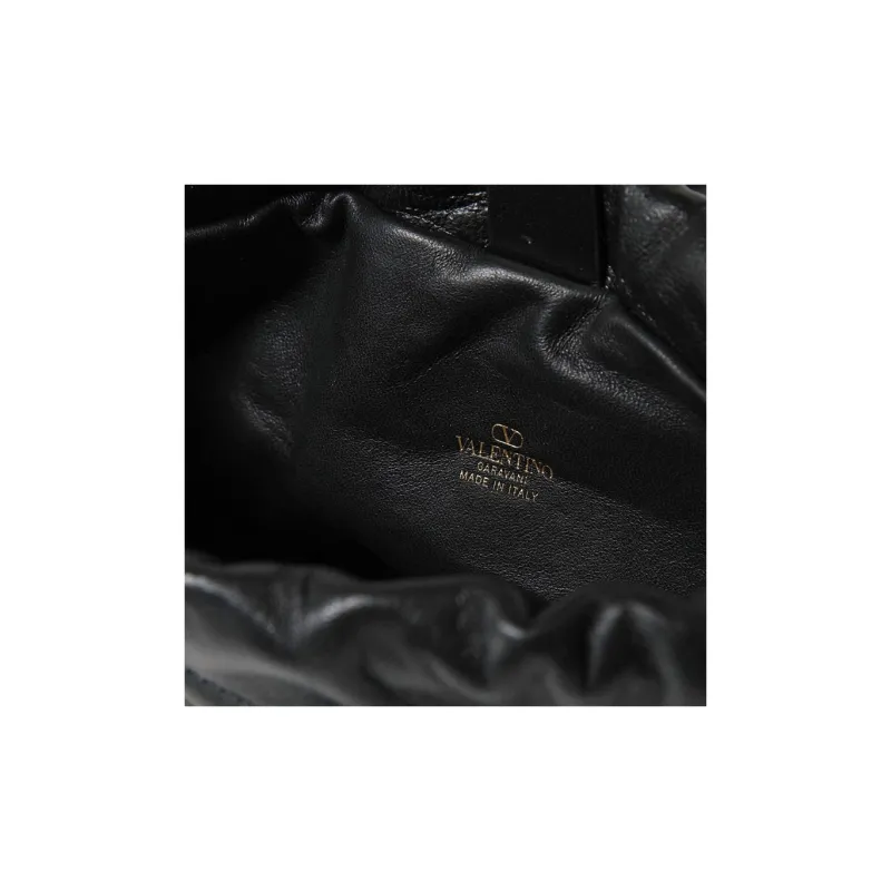Valentino VLogo Plaque Chained Shoulder Bag-3