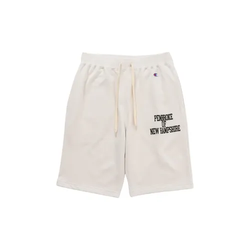 Champion Casual Shorts Unisex Off White