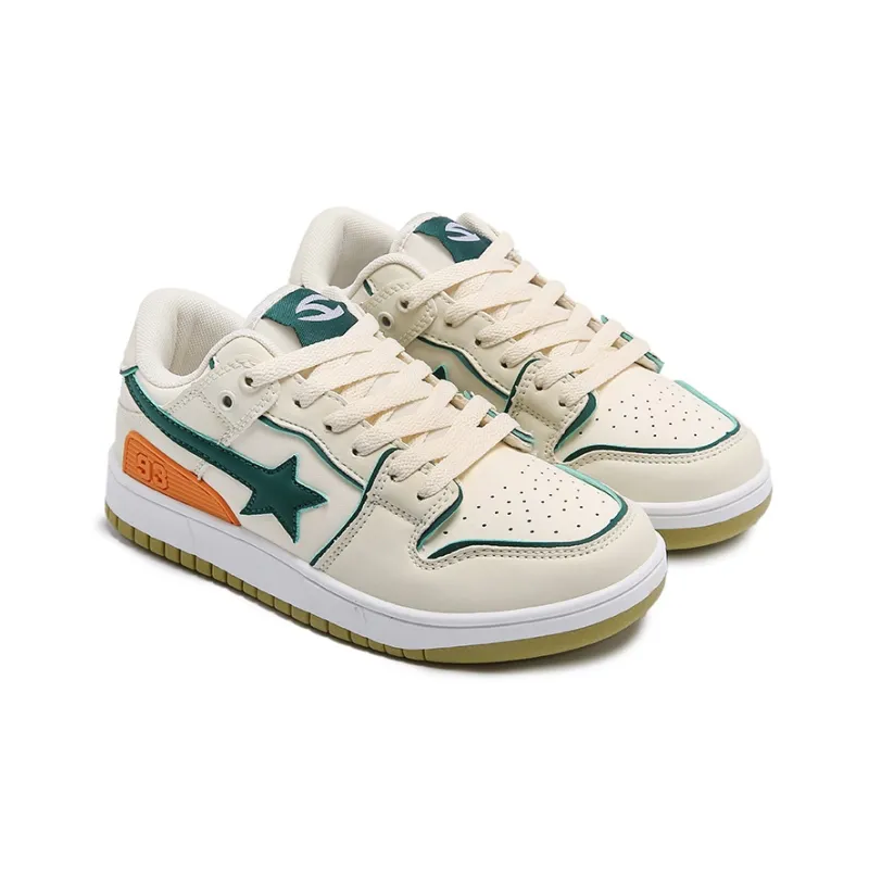 GQWE Anti Slip And Wear Resistant Lightweight Low Top Chinese Fashion Trend Star Skateboard Shoes Unisex-3