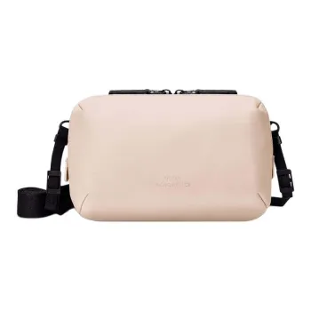 UCON ACROBATICS PU Co-Polyester Co-Calcium Co-Wood Fiber Crossbody Bag Shoulder Bag Medium Size Unisex Light Apricot