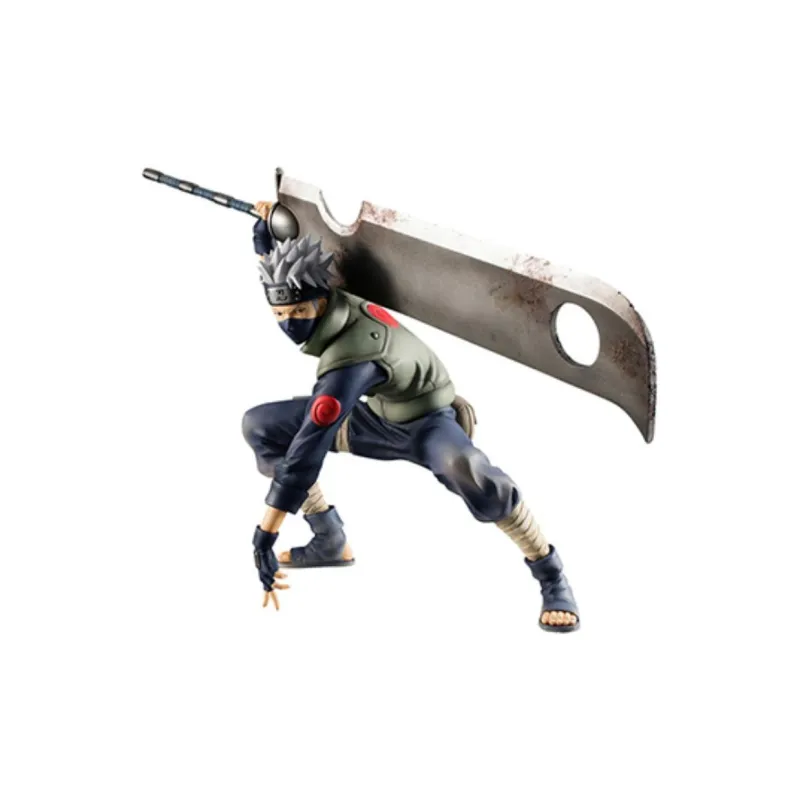BANDAI Kakashi Hatake Limited G.e.m Naruto Shippuden Ninja War Version Scale Figures-1