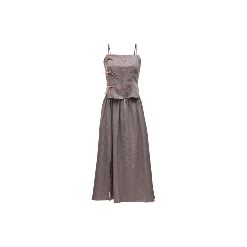 ONLY Sleeveless Dresses Women's E40 Steel Gray