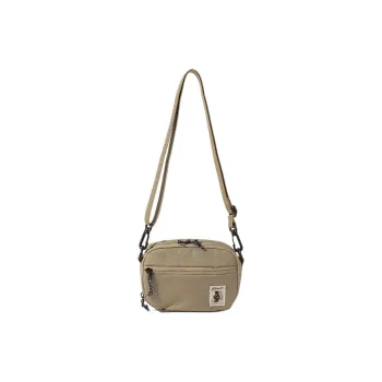 COBMASTER Nylon Crossbody Bag, Shoulder Bag Mini Unisex Khaki/Beige/Black