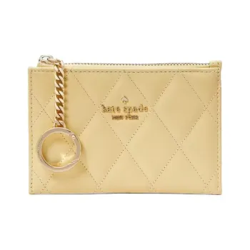 Kate Spade Leather Card Holder Card Holder Small Size Women's Butter