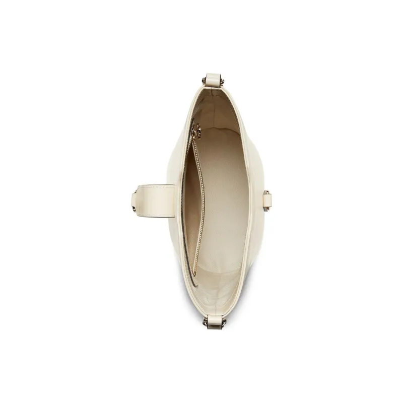 GUCCI Leather Bucket Bags Shoulder Bag Crossbody Bag Mini Women's Ivory White-5