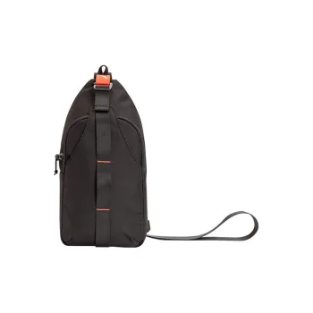 Anta Variety Training Collection Nylon Spell PU Sling Bag Unisex Basic Black