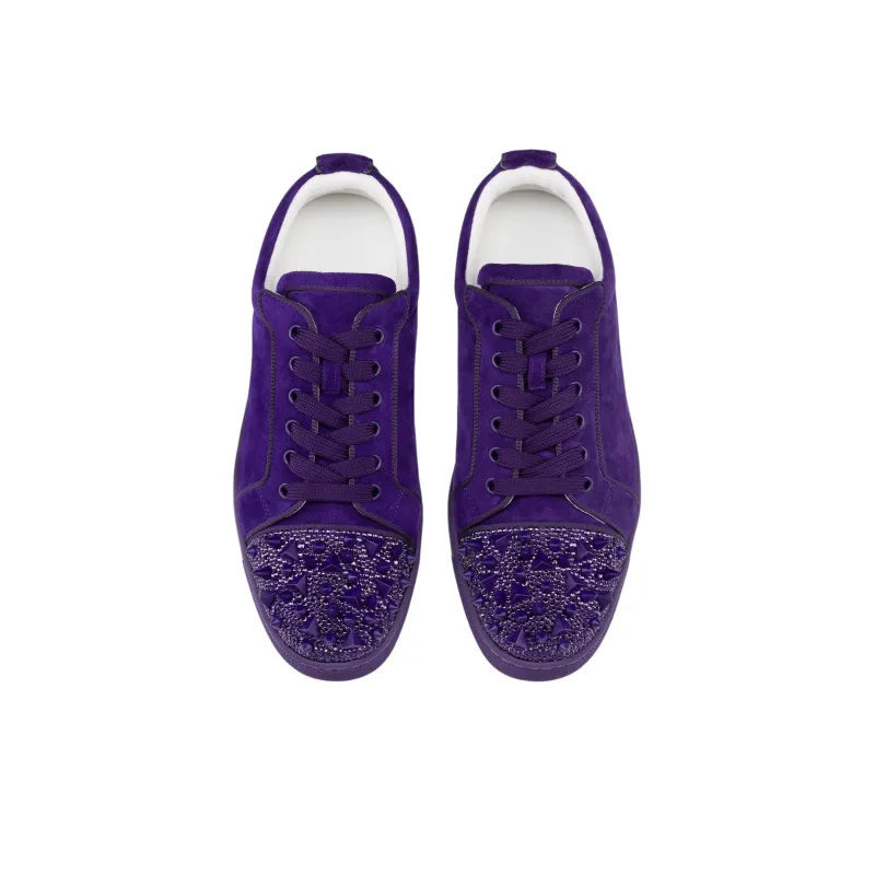 CL LUBOTING Jacaranda Low Top Skateboard Shoes Men's Purple-3