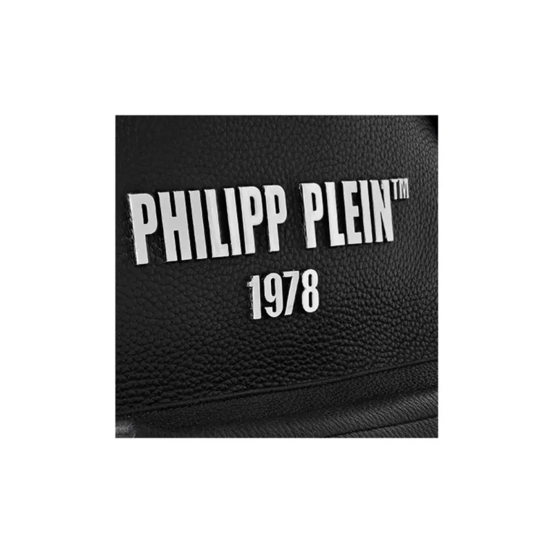 PHILIPP PLEIN Calfskin Backpack Unisex Black-3
