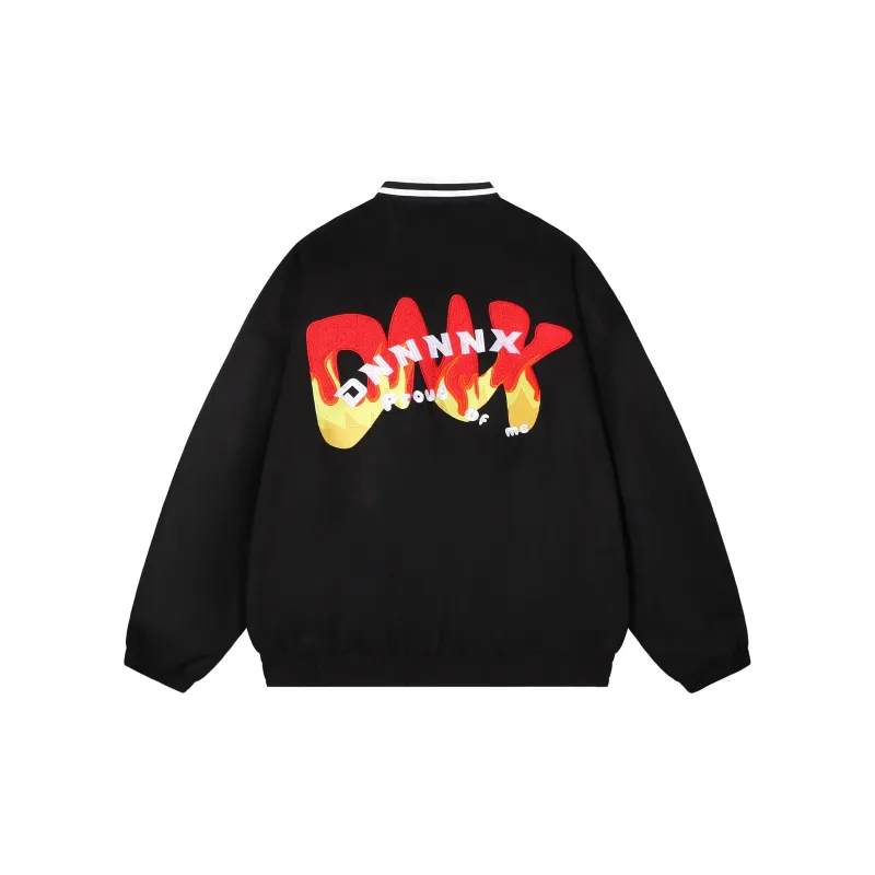 Dnnnn Baseball Jacket Coat Unisex-1