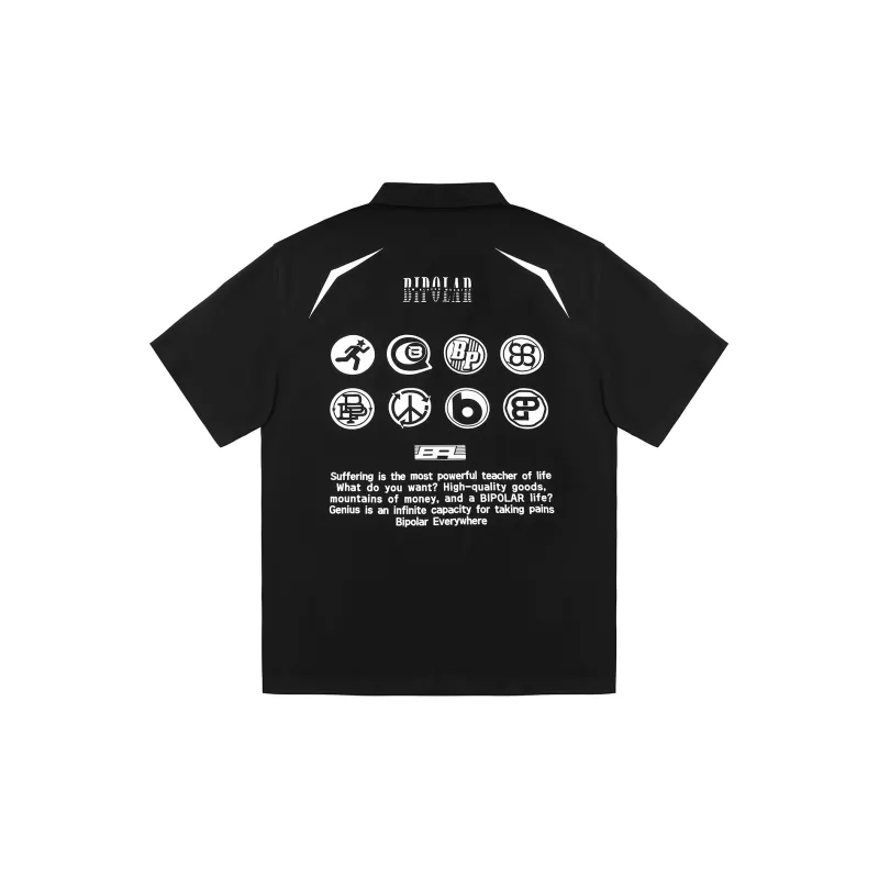 BIPOLAR Polo Shirts Unisex-4