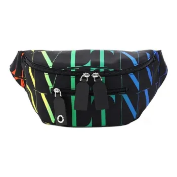 Valentino Polyester Sling Bag, One Shoulder, Crossbody, Fanny Pack Regular Men's Black