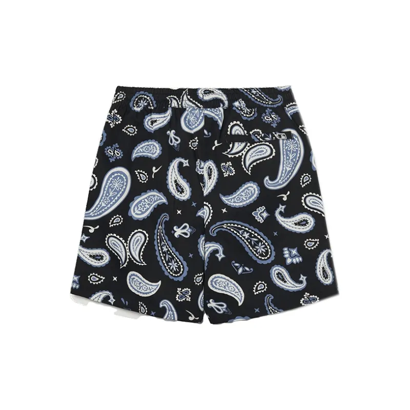 MLB Paisley NEW YORK YANKEES Casual Shorts Women's Black-1