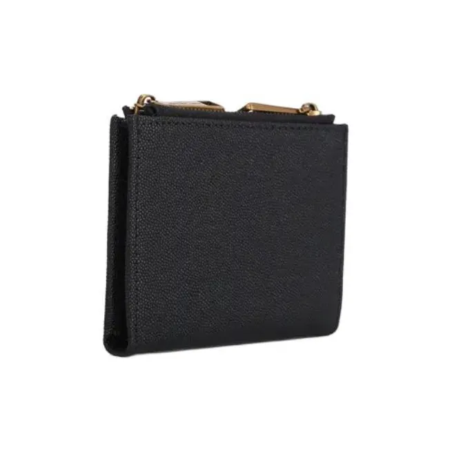 Kurt Geiger London Fish Paste Embossed Cow Leather Wallet Mini Women's Black-2