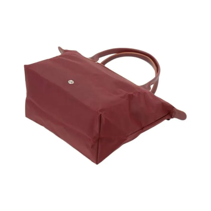 LONGCHAMP Le Pliage Textile Nylon Fabric Handbag Dumpling Bag Shoulder Bag Small Size Women's Fuchsia-1