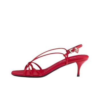 PRADA One Strap Sandals 5.5cm Women's Red