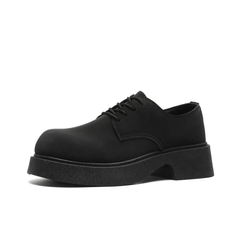 Medd Men's Casual Shoes Unisex Low Top Black-8