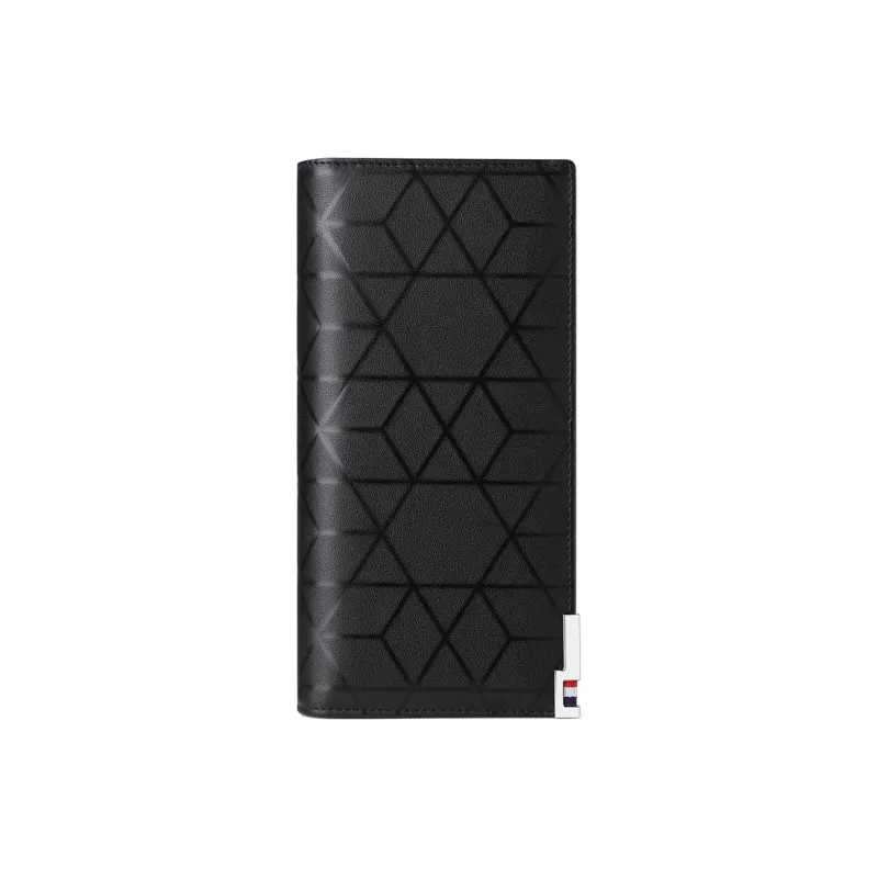 WilliamPOLO Wallets Black Laser Pattern-3