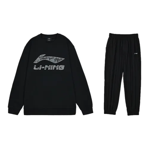 LINING Men Sweatshirt Set