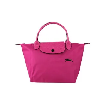 LONGCHAMP Le Pliage Fabric Shoulder Bag Women's Fuchsia