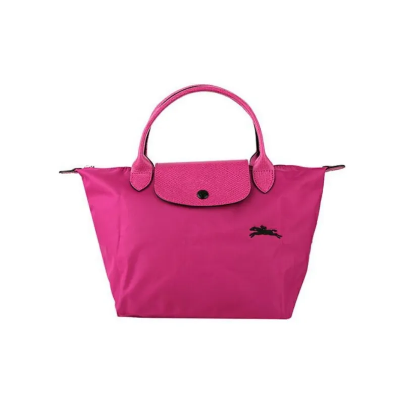LONGCHAMP Le Pliage Fabric Shoulder Bag Women's Fuchsia-0