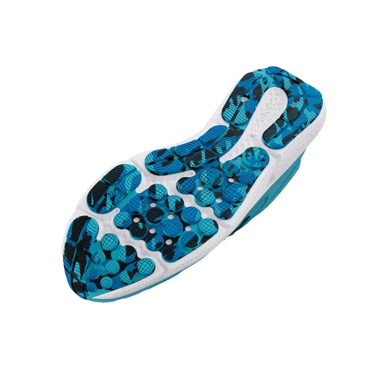 Under Armour Charged Assert 10 Anti Slip Wear Resistant Low Top Casual Running Shoes Women's Sky Blue-4
