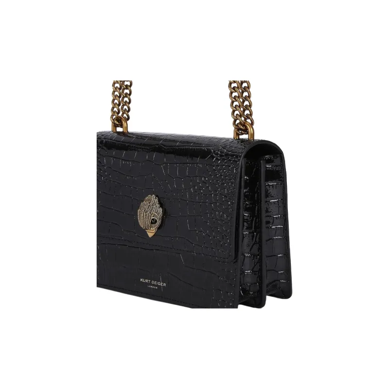 Kurt Geiger London Crocodile Embossed Shoulder Bag-3