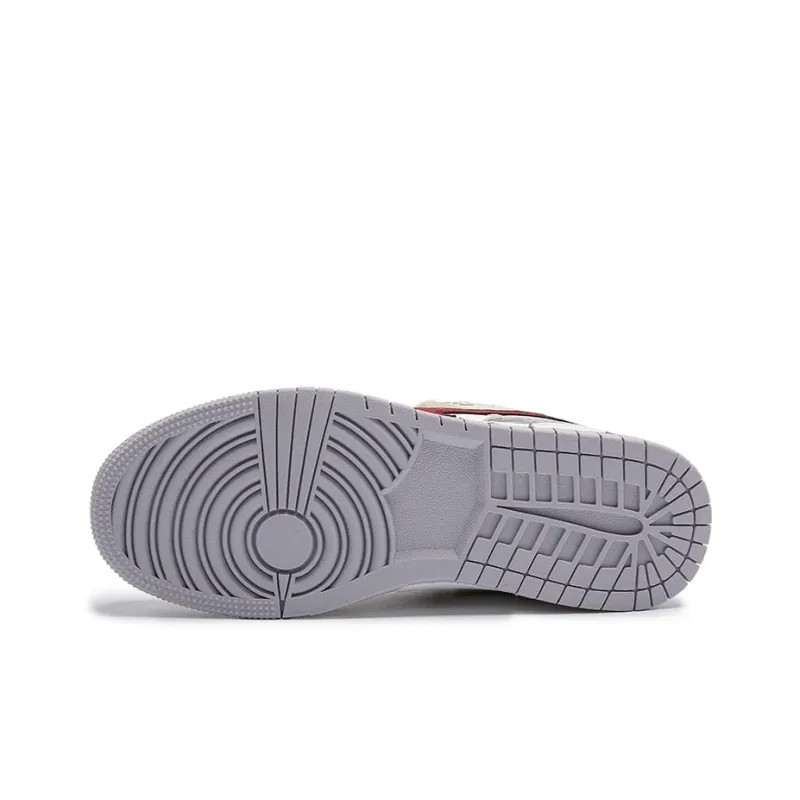 GQWE Anti Slip And Wear Resistant Breathable Low Top Chinese Fashion Trend Star Skateboard Shoes Unisex Beige Apricot-6