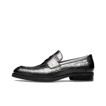 MILLIE'S Loafers Low Heel Men's Black