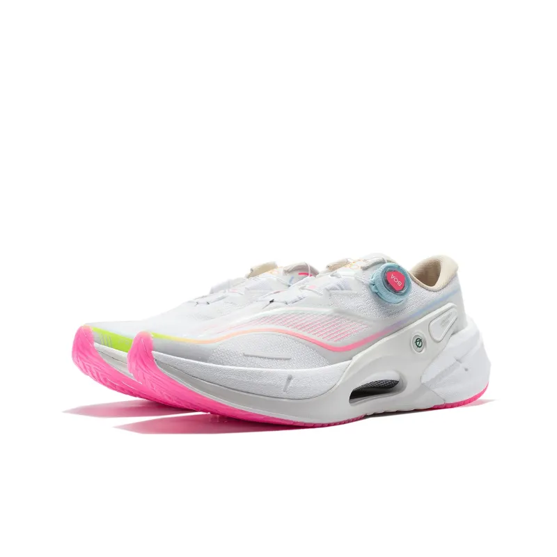 LiNing Furious Rider 7.0 PRO V2 Cushioned Wear Resistant Breathable Rebound Low Top Casual Running Shoes Men's Ivory-2