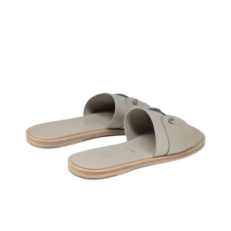 CL LUBOTING Slide Slippers Men's Gray-3