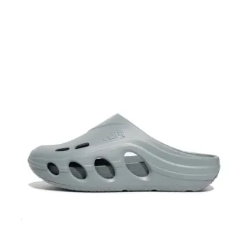 FILA EVA Quiet Quick Dry Closed Toe Slippers Unisex Gray Blue