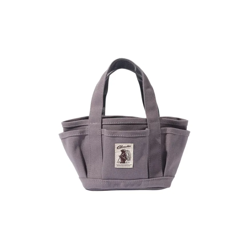 COBMASTER Polyester Handbag Small Size Women's Ecru/Charcoal-5