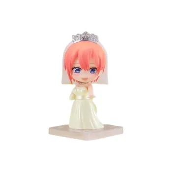 SHOUWU The Quintessential Quintuplets Nakano Ichika Wedding Dress Chibi Figures 10cm