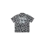 Black/White Leopard Print