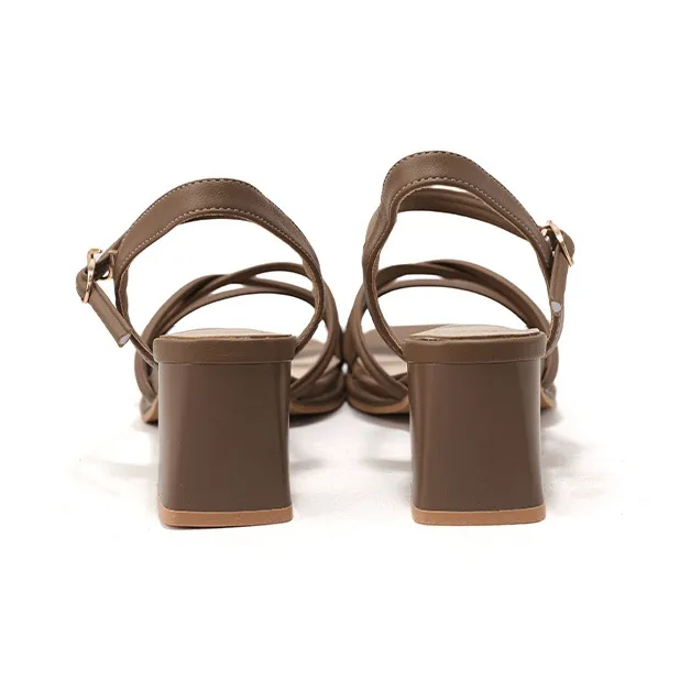 Crocodile Strap Sandals Women's-19