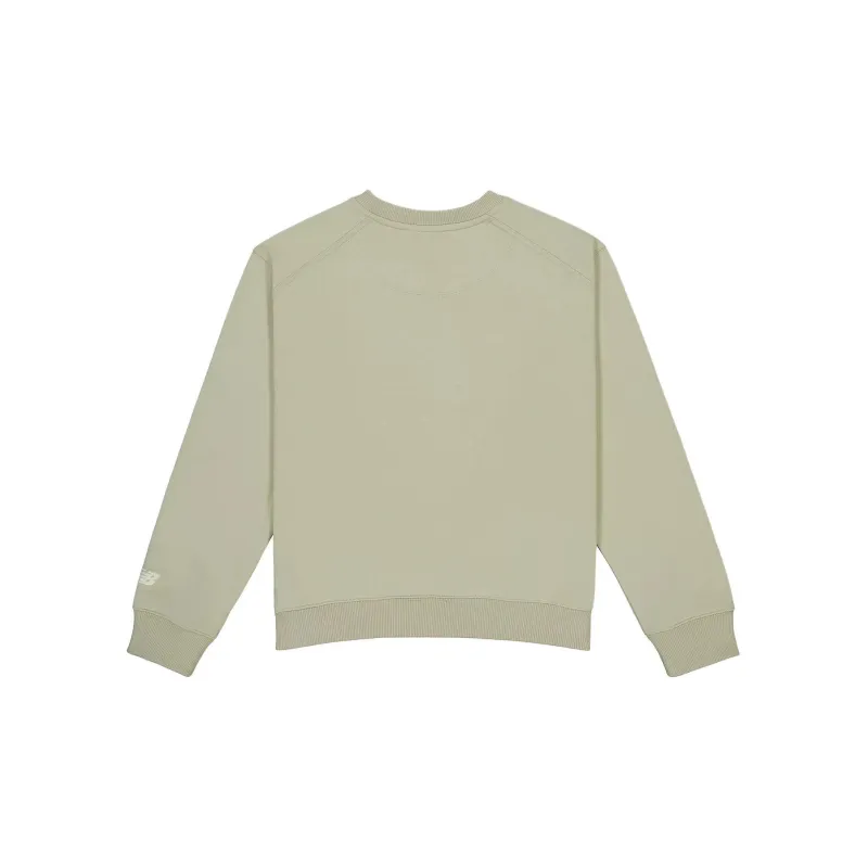New Balance NBX Crew Neck Sweat Sweatshirt Women's Olive-1