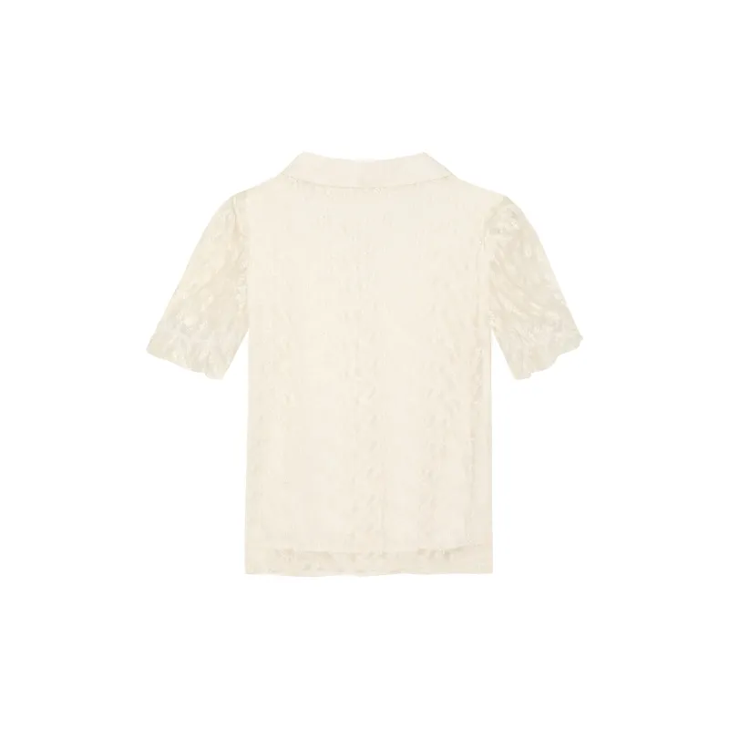 EIDOLON GRAIN Shirt Women's Apricot-1