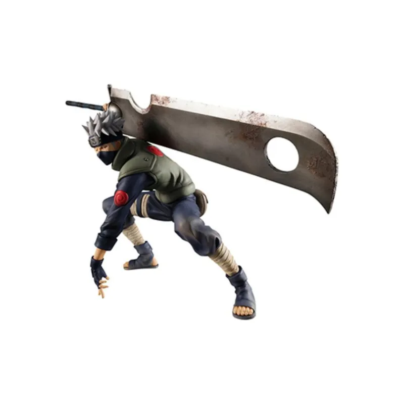 BANDAI Kakashi Hatake Limited G.e.m Naruto Shippuden Ninja War Version Scale Figures-2