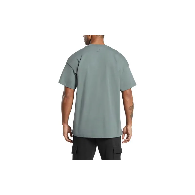 GYMSHARK T Shirts Men Cyan-1
