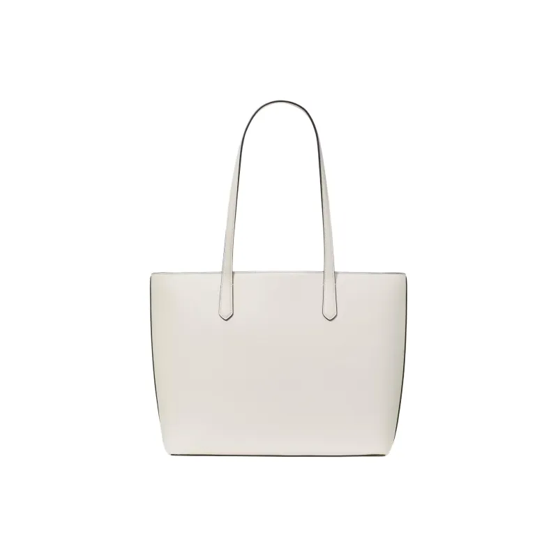 Kate Spade Staci Saffiano PVC One Shoulder Handbags Women's Egg Cream Leather Color-2