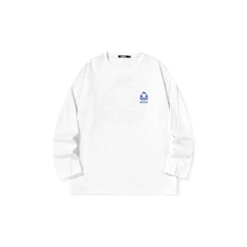 GENANX Long Sleeved T Shirt Unisex-6