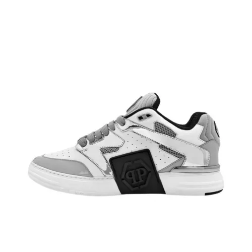 PHILIPP PLEIN Mix Logo patch Sneakers
