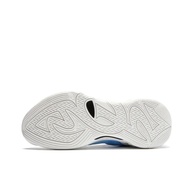 LiNing All City 12 Cushioned Wear Resistant Breathable Slip Resistant Low Top Basketball Shoes Men's Blue-2