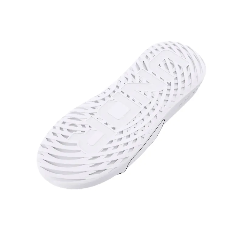 Under Armour UA Ignite Slip Resistant Abrasion Resistant Slide Slippers Men's Black White-4