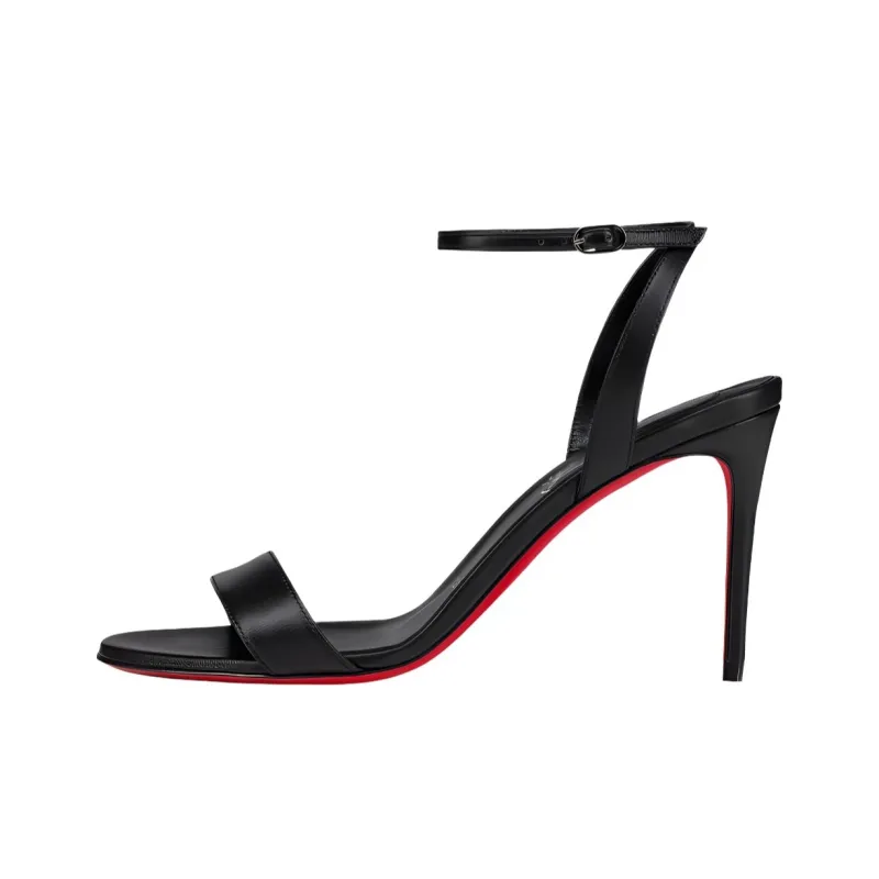 Christian Louboutin Loubigirl 85mm Leather Sandals Women's-0